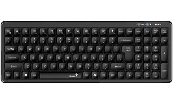 GENIUS LuxeMate Q7100BT Wireless/ duální BT+2,4GHz/ Copilot/ USB/ černá/ CZ+SK layout