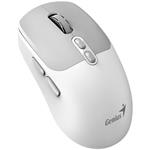 GENIUS NX-8080S BT Grey White/ duální Bluetooth + 2,4GHz/ 1600 dpi/ bezdrátová/ Copilot/ tichá/ 7tlačítková/ bílošedá
