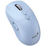 GENIUS NX-8080S BT Tiffany Blue/ duální Bluetooth + 2,4GHz/ 1600 dpi/ bezdrátová/ Copilot/ tichá/ 7tlačítková/ modrá