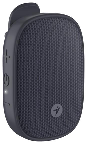GENIUS repro SP-913BT DarkGrey/ BT6.0/ 3W/ dobíjecí USB-C/ TWS/ IPX5/ SOS Alarm/ tmavě šedé