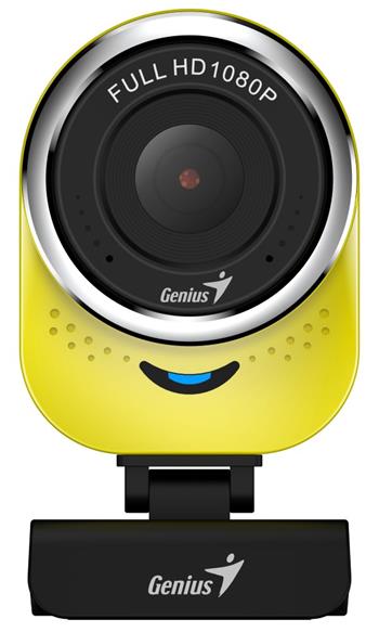 GENIUS webová kamera QCam 6000/ žlutá/ Full HD 1080P/ USB2.0/ mikrofon