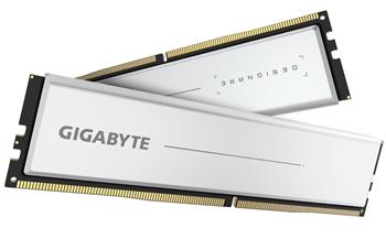 GIGABYTE DESIGNARE Memory DDR4 64GB 3200MT/s / DIMM / CL16 / 1,35V / Heat Shield / KIT 2x 32GB / Stříbrná