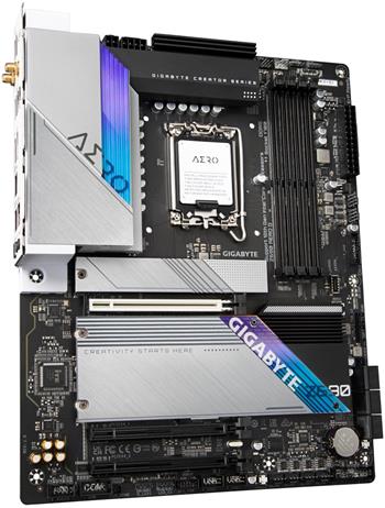 GIGABYTE Z690 AERO G / LGA1700 / Intel Z690 / 4x DDR5 / 4x M.2 / HDMI / DP / USB-C / WiFi / ATX