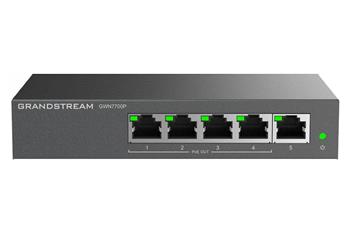 Grandstream GWN7700P Unmanaged Network Switch 5 portů / 4 PoE out