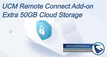 Grandstream UCM RemoteConnect 50GB Storage Add-On 12 měsíců
