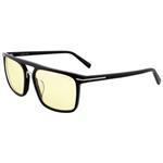 GUNNAR kancelářske/herní brýle  BARTON ONYX jantarová skla BLF 65 GUNNAR focus