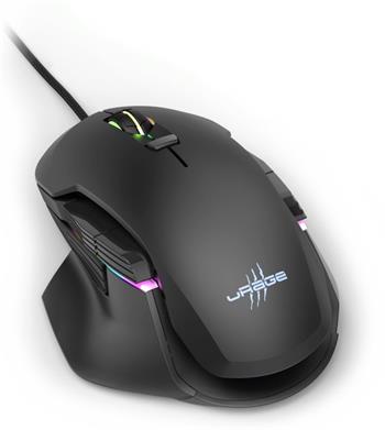 HAMA uRage gamingová myš Reaper 900 Morph/ drátová/ optická/ podsvícená/ 16 000 dpi/ 8 tlačítek/ USB/ černá