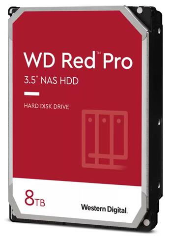 HDD 8TB WD8005FFBX Red Pro 256MB