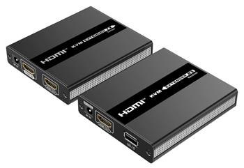 HDMI extender s USB na 60m přes jeden kabel Cat5