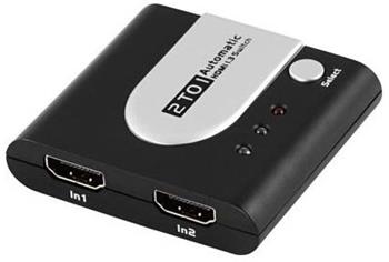 HDMI switch 2:1 automatický