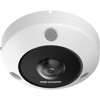 Hikvision 12 MPix IP Fisheye kamera; IR 15m, Audio, Alarm, mikrofon, reproduktor, IP67, IK10