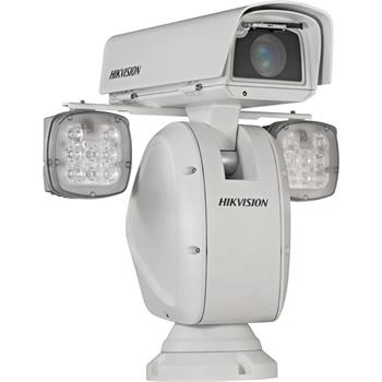 Hikvision 2MPix IP poziční PTZ kamera; IR 400m, Audio, Alarm, Stěrač