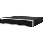 Hikvision 32 kanálový NVR pro IP kamery (320Mb/400Mb); 8K, 4xHDD, Alarm I/O, 16x PoE