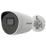 Hikvision 4MPix IP Bullet AcuSense kamera; IR 40m, reproduktor, mikrofon, blikac