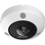 Hikvision 6MPix IP Fisheye kamera; IR 15m, Audio, Alarm, mikrofon, reproduktor, IP67, IK10