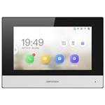 Hikvision 7" IP bytový dotykový monitor, Wi-Fi; PoE