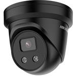 Hikvision 8MPix IP Turret AcuSense kamera; IR 30m, mikrofon, černá