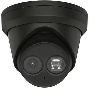 Hikvision 8MPix IP Turret kamera; IR 30m, mikrofon, černá