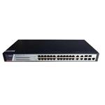 Hikvision Full Managed Gigabit PoE Switch, 24x Gb ports, 4x Gb combo ports