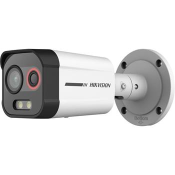 Hikvision IP Bullet termo- optická kamera; objektiv 1,35mm, LED 40m, Audio, Alarm, Blikač