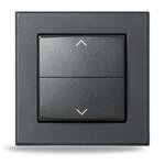 Homematic IP Kryt kolébkového vypínače - se symboly, antracit