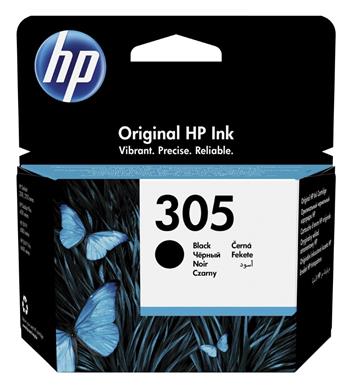 HP 305 černá inkoustová  kazeta, 3YM61AE