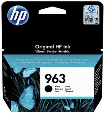 HP inkoustová náplň 963 Černá (black, 1000p) pro HP OfficeJet Pro 9010, 9013, HP OfficeJet Pro 9020