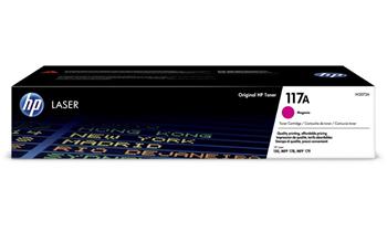 HP toner 117A (purpurový, 700str.) pro HP Color Laser 150a, 150nw, HP Color Laser MFP 178nw, 179fnw