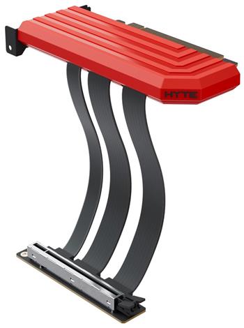 HYTE Riser PCI-E 5.0 / Black cherry / barevný kryt / Délka: 200mm /