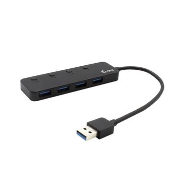 i-tec USB 3.0 Metal HUB 4 Port with individual On/Off Switches