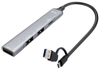 i-tec USB-A/USB-C Metal HUB 1x USB-C 3.1 + 3x USB 2.0