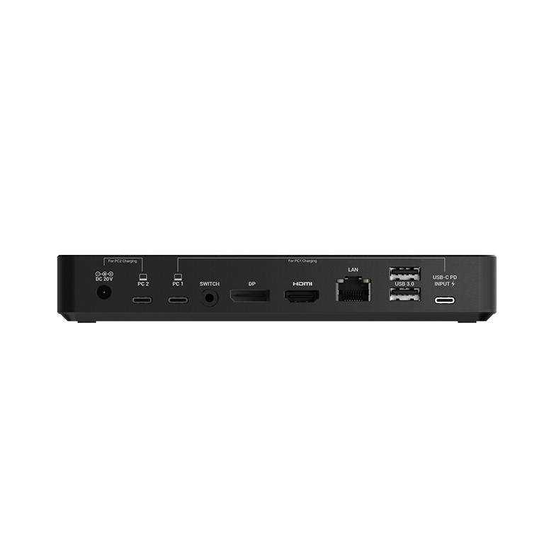 Itec USBC/Thunderbolt KVM Docking station Dual Display, Power