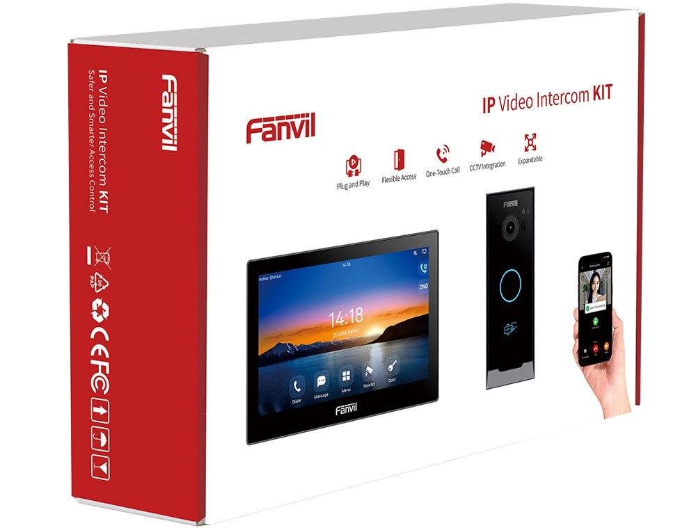 Fanvil VIK-01, video interkom kit (i504W+i60+APP)