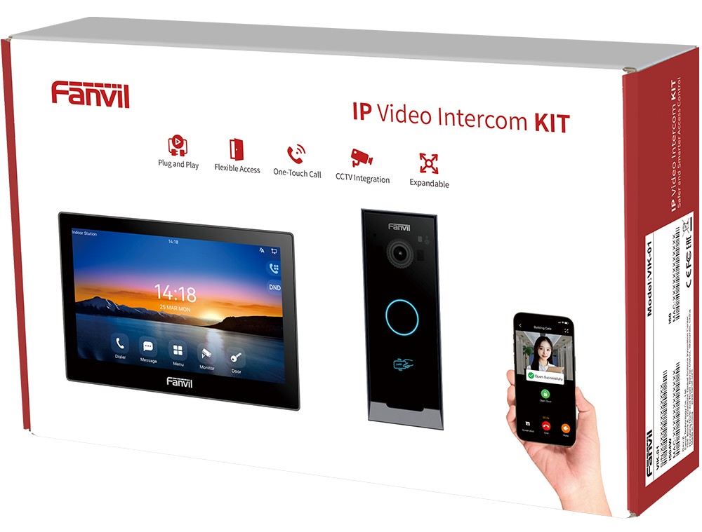Fanvil VIK-01, video interkom kit (i504W+i60+APP)