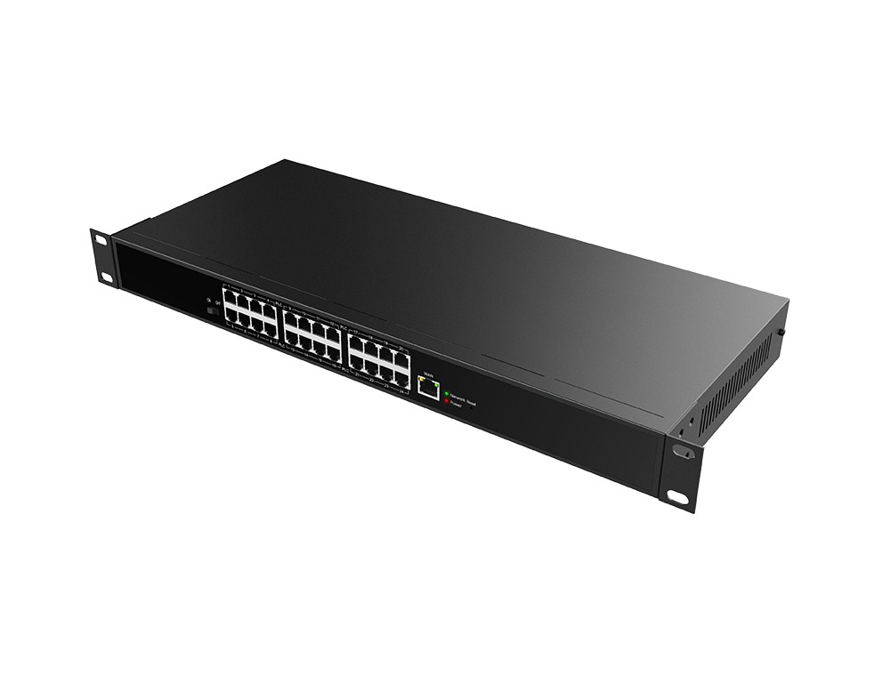 Fanvil PN24 - dvouvodičový PoE Switch, RJ45, 24 x RJ11