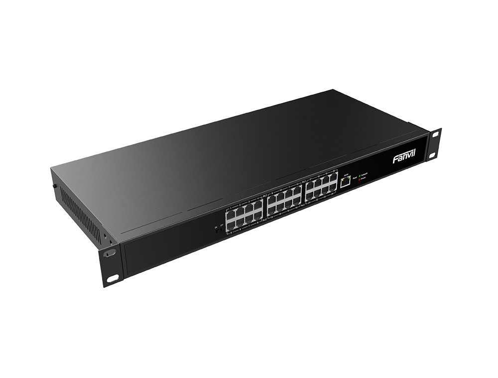 Fanvil PN24 - dvouvodičový PoE Switch, RJ45, 24 x RJ11
