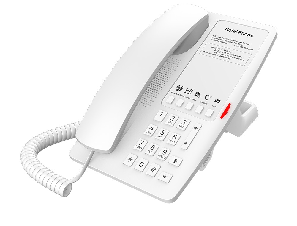 Fanvil H4W hotelový WiFi SIP telefon, bílý