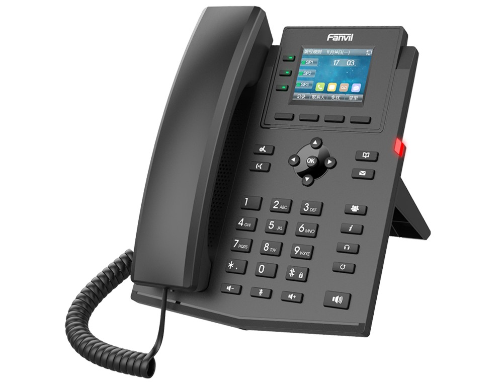 Fanvil X303-2, dvouvodičový IP telefon