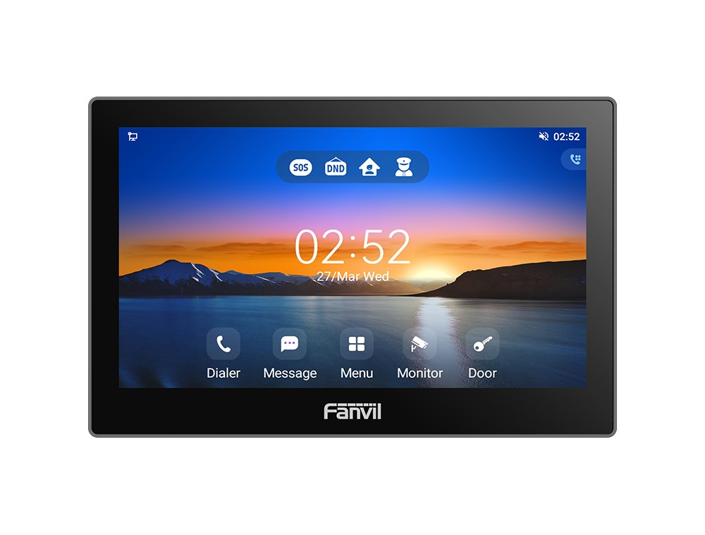 Fanvil i505 Android vnitřní 7" dotyková stanice, 2x SIP