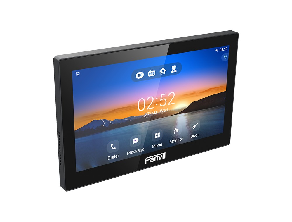Fanvil i505W  Android vnitřní 7" dotyková stanice, 2x SIP, Wi-Fi