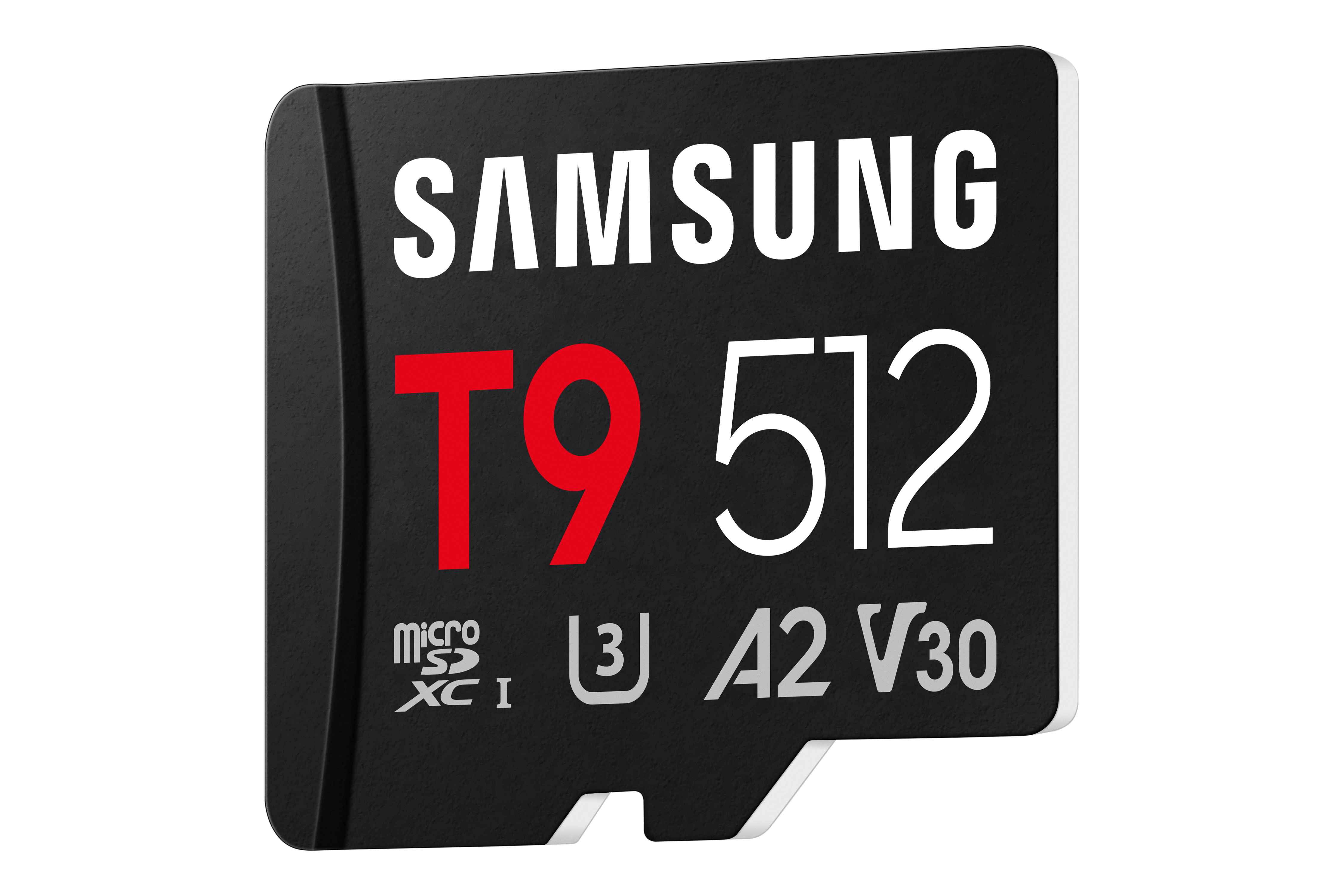 Samsung T9/Micro SDXC/512GB/UHS-I U3 / Class 10/+ Adaptér/Čierna