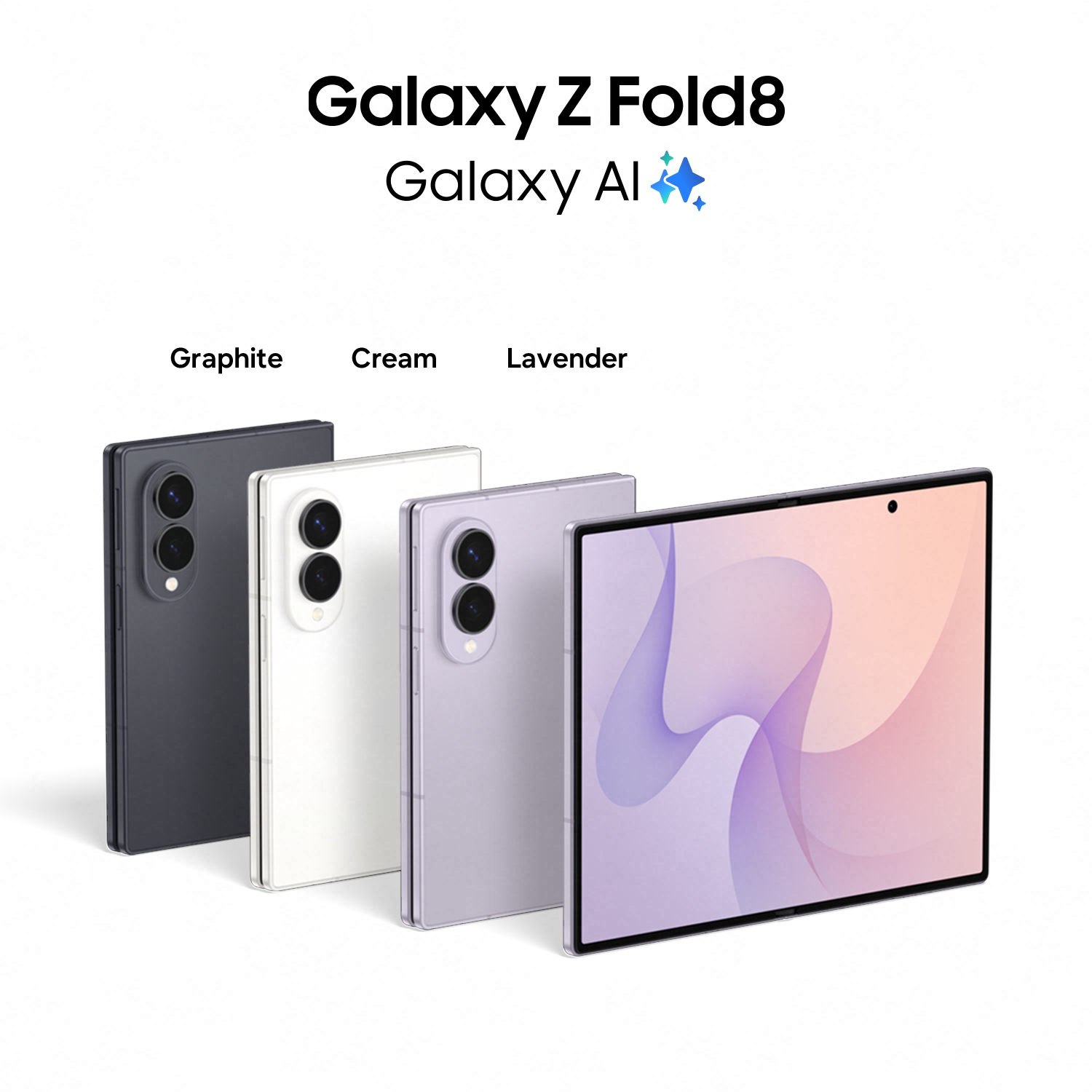 Samsung Galaxy Z Fold 8/16GB/1TB/Lavender