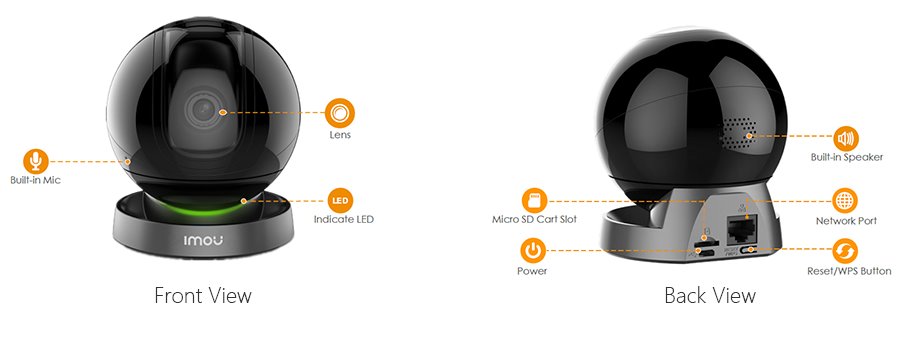 IMOU IP kamera Rex 2MP IPC-A26LP