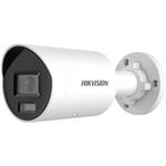 Hikvision 4MPix IP Bullet Smart Hybrid Light AcuSense kamera; LED/IR 40m, WDR 130dB, IP67, blikač