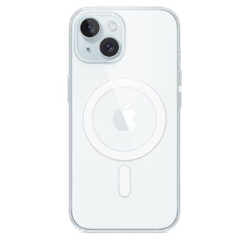 iPhone 15 + Clear Case with MagSafe / SK