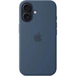 iPhone 16 Plus Silicone Case with MS - Denim / SK