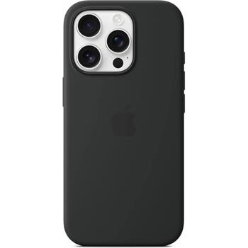 iPhone 16 Pro Max Silicone Case w MS - Black /SK
