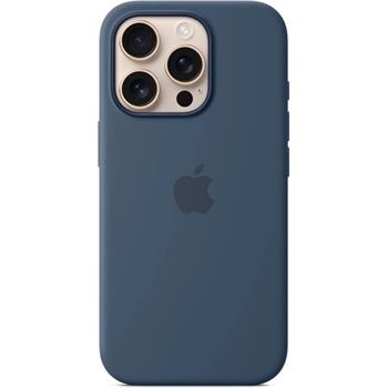 iPhone 16 Pro Max Silicone Case w MS - Denim /SK