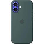 iPhone 16 Silicone Case with MS - Lake Green / SK