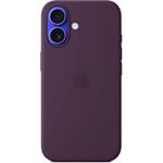 iPhone 16 Silicone Case with MS - Plum / SK